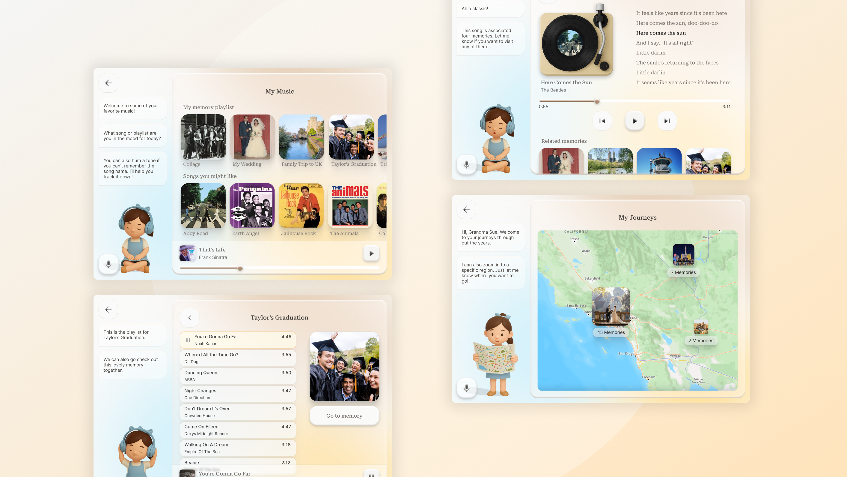 multi-sensory memory bank